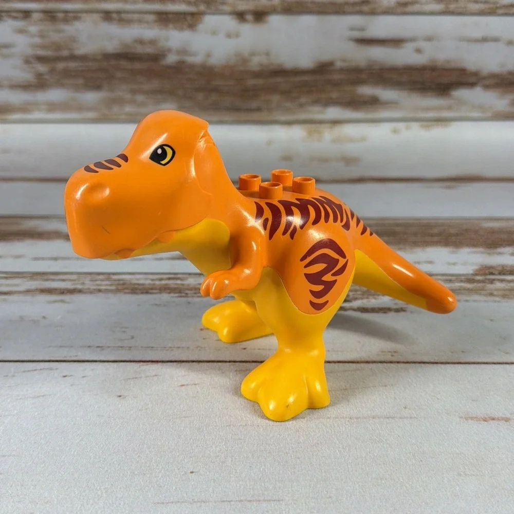 LEGO DUPLO Jurassic World T‑Rex Tower 10880 Tyrannosaurus Dinosaur – Used